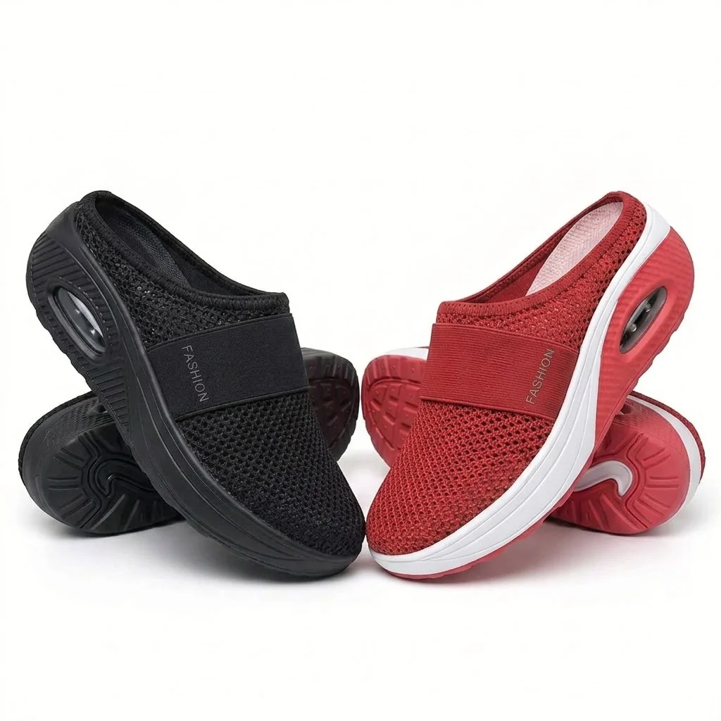 💖 LETZTER TAG SALE – 80 % RABATT ✨ BQODQO® Luftpolster Slip-on Walking Schuhe mit Fußgewölbeunterstützung, für Damen - Image 11