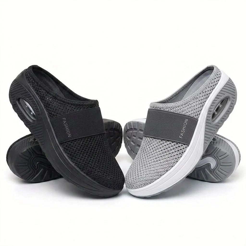 💖 LETZTER TAG SALE – 80 % RABATT ✨ BQODQO® Luftpolster Slip-on Walking Schuhe mit Fußgewölbeunterstützung, für Damen - Image 12
