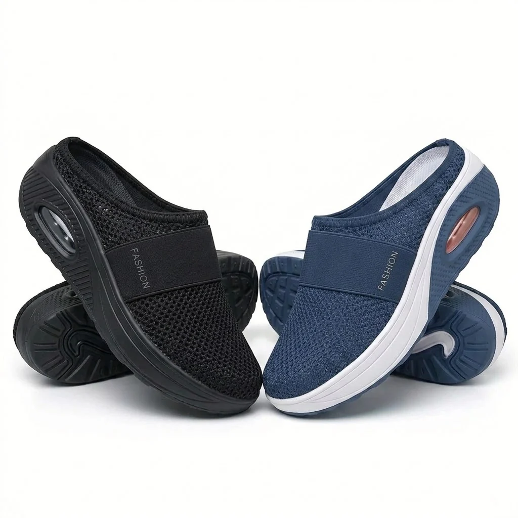 💖 LETZTER TAG SALE – 80 % RABATT ✨ BQODQO® Luftpolster Slip-on Walking Schuhe mit Fußgewölbeunterstützung, für Damen - Image 8