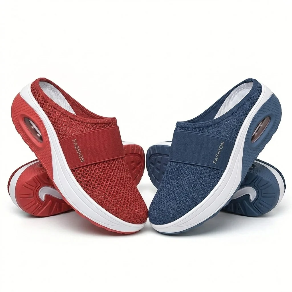 💖 LETZTER TAG SALE – 80 % RABATT ✨ BQODQO® Luftpolster Slip-on Walking Schuhe mit Fußgewölbeunterstützung, für Damen - Image 9
