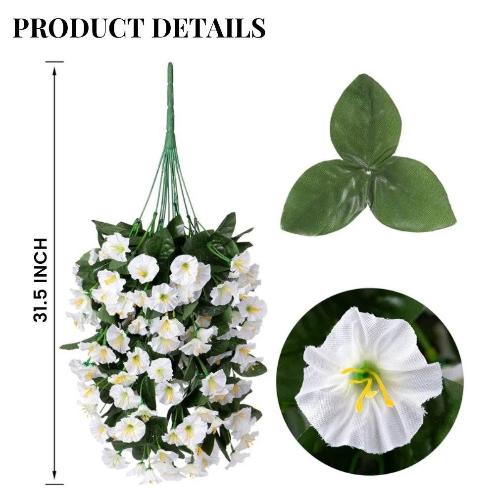 Im Angebot – Künstliche Hängeblumen – UV-beständig, wasserdicht, windfest - Image 3