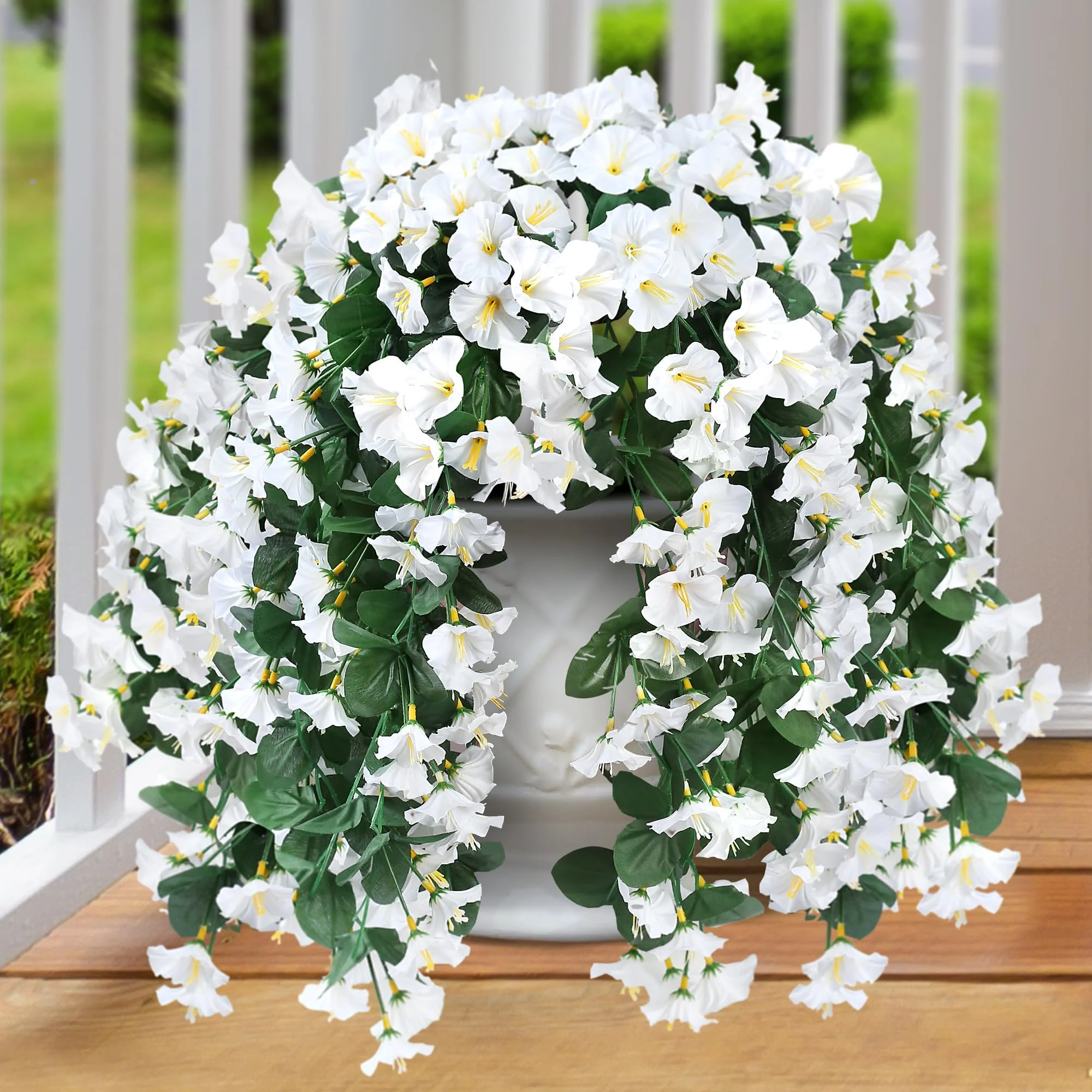 Im Angebot – Künstliche Hängeblumen – UV-beständig, wasserdicht, windfest - Image 7
