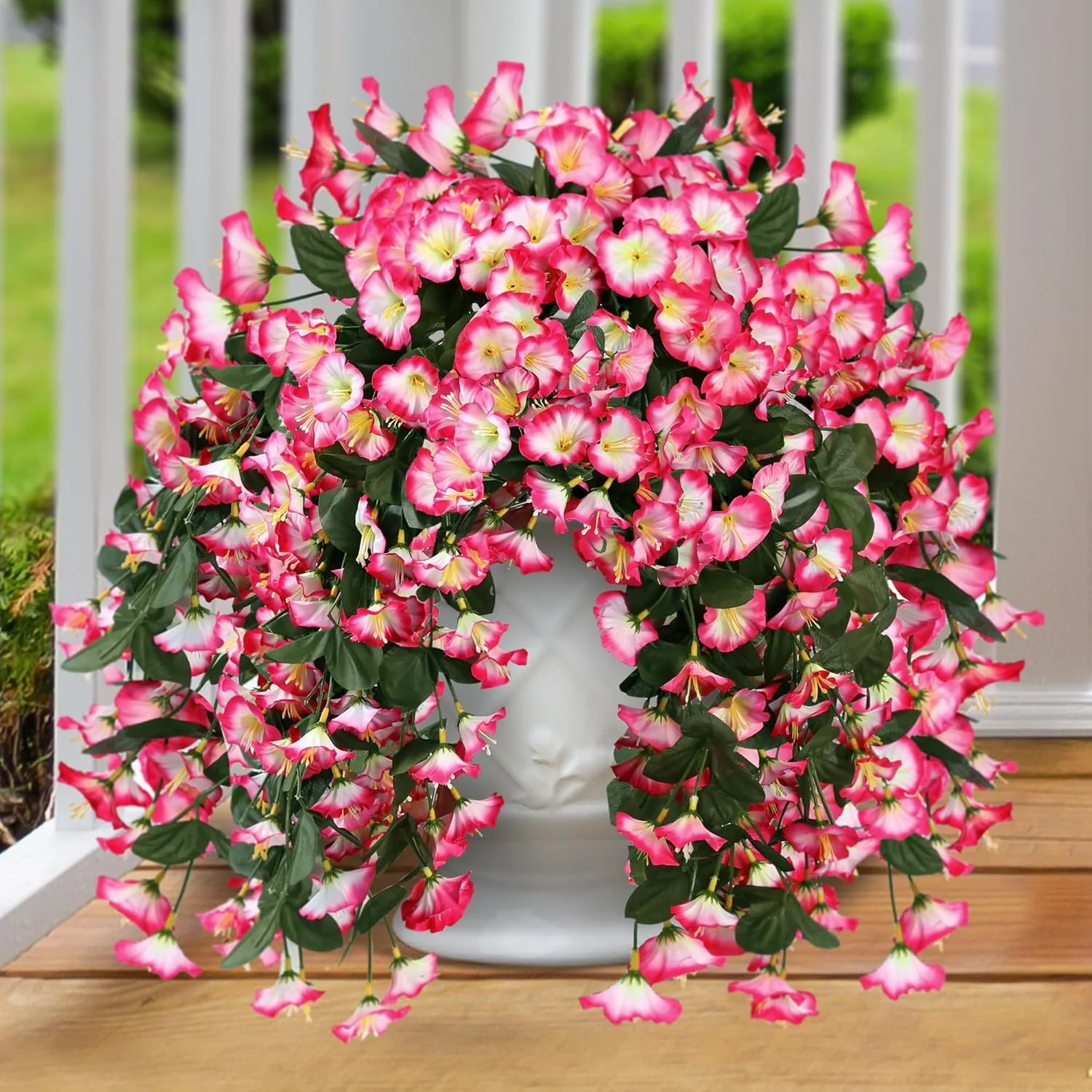 Im Angebot – Künstliche Hängeblumen – UV-beständig, wasserdicht, windfest - Image 9