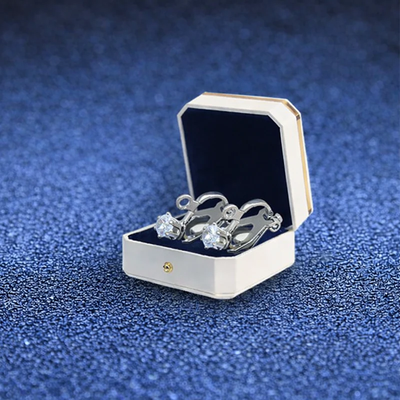 🌟(🌟LETZTER TAG – 80 % RABATT + GRATISGESCHENK🌟)🌟 CZTICLE® Germanium-Ohrringe – Gold, Silber, Kupfer, Clip-On Luxus-Ohrschmuck, Kein Ohrloch - Image 3