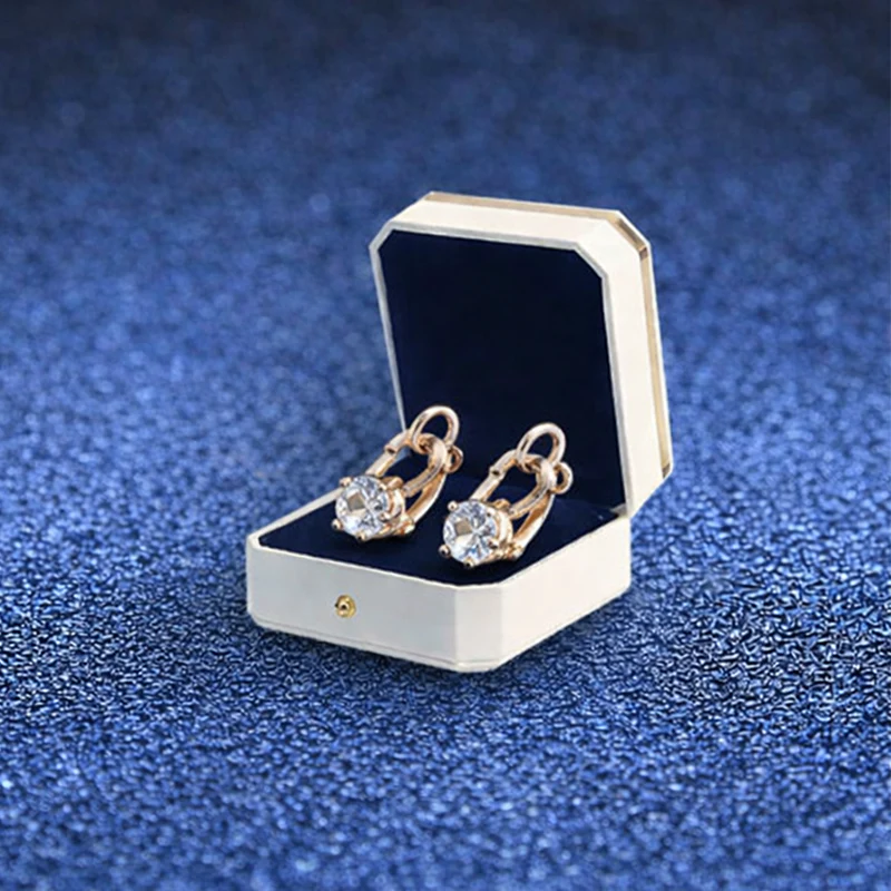 🌟(🌟LETZTER TAG – 80 % RABATT + GRATISGESCHENK🌟)🌟 CZTICLE® Germanium-Ohrringe – Gold, Silber, Kupfer, Clip-On Luxus-Ohrschmuck, Kein Ohrloch - Image 4