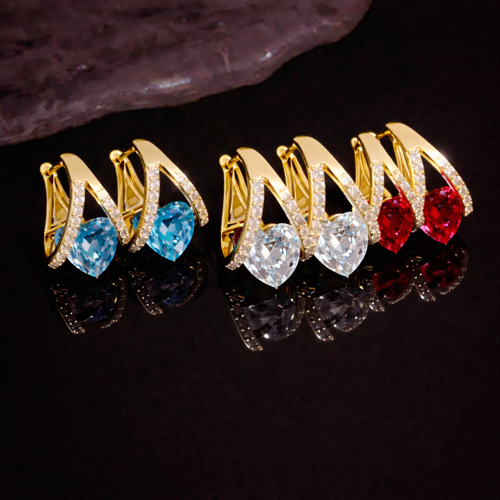 💖 LETZTER TAG SALE – 80 % RABATT💎 CZTICLE® Premium Germanium-Ohrringe 🍃 - Image 5