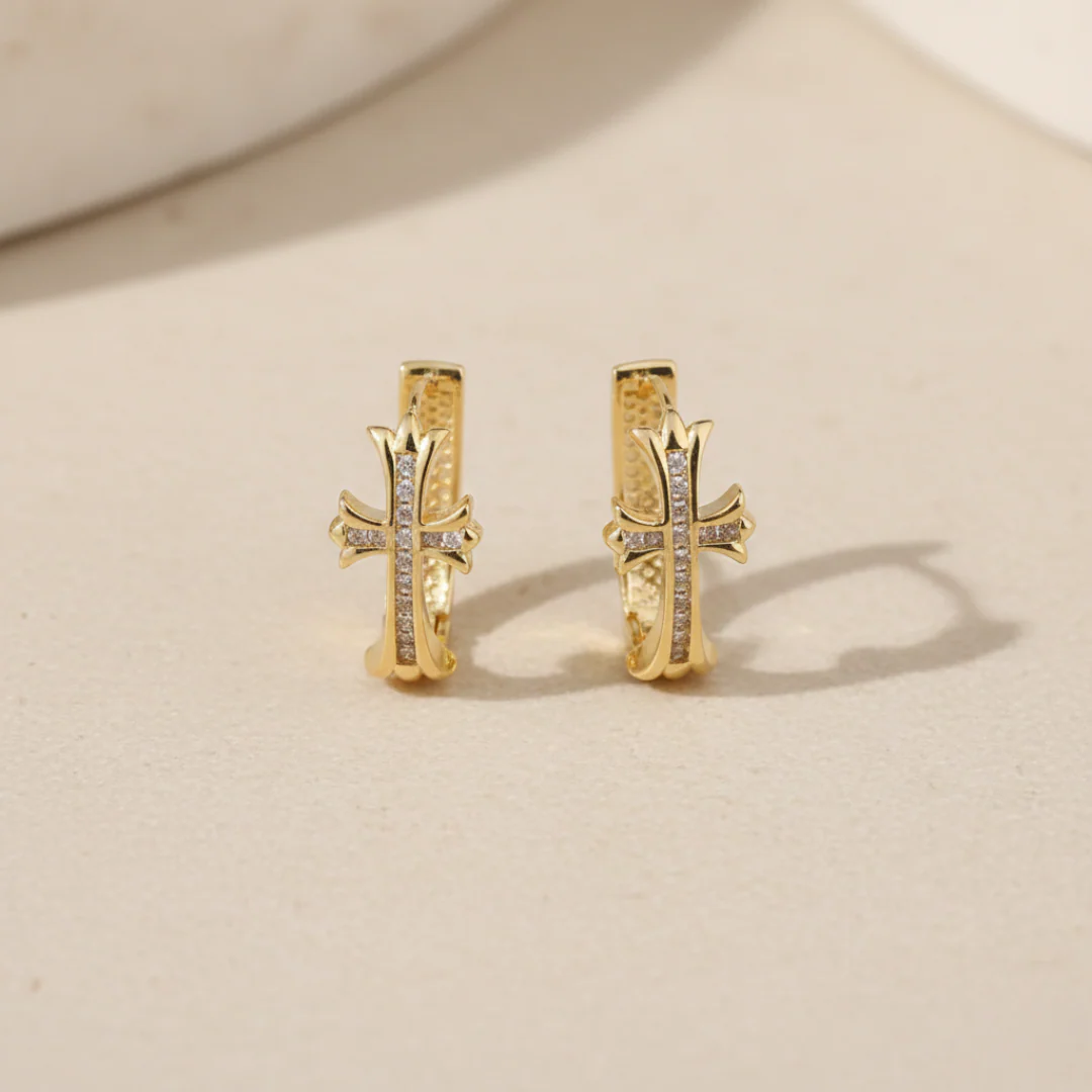 🔥LETZTER TAG SALE – 80 % RABATT🔥🍃💎𝐂𝐙𝐓𝐈𝐂𝐋𝐄® 💎 Kreuzring Luxus-Germanium-Ohrringe – Perfekte Kombination aus Stil und unvergleichlichem Preis! - Image 8